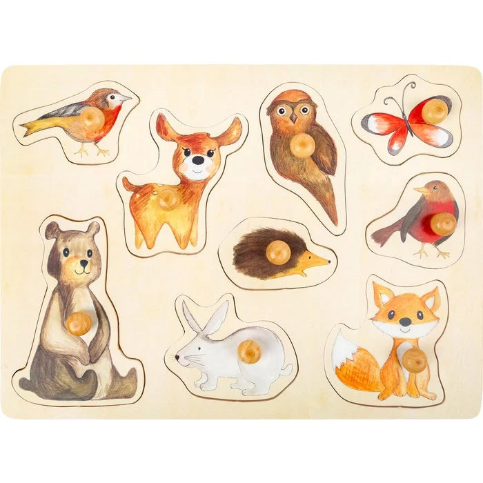 Puzzle forest animals