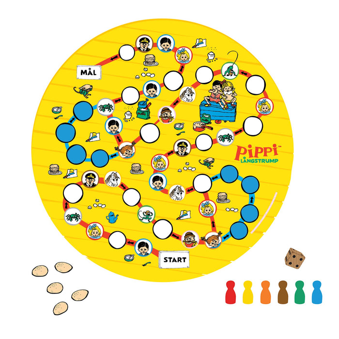 Pippi Pannkaka Brädspel