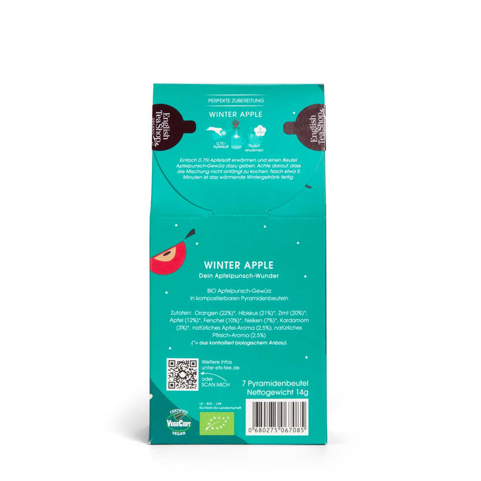 ETS - Äppelpunsch Krydda "Winter Apple", EKO, 7 pyramidpåsar