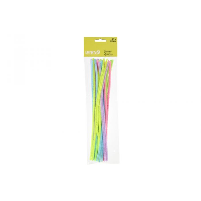Verso Piipunrassi 30 cm pastellivärit 25 kpl pakkaus värimix