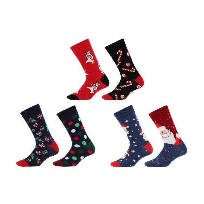 Winteria Sukat Colorcool Joulu Hauskat parit 41/45