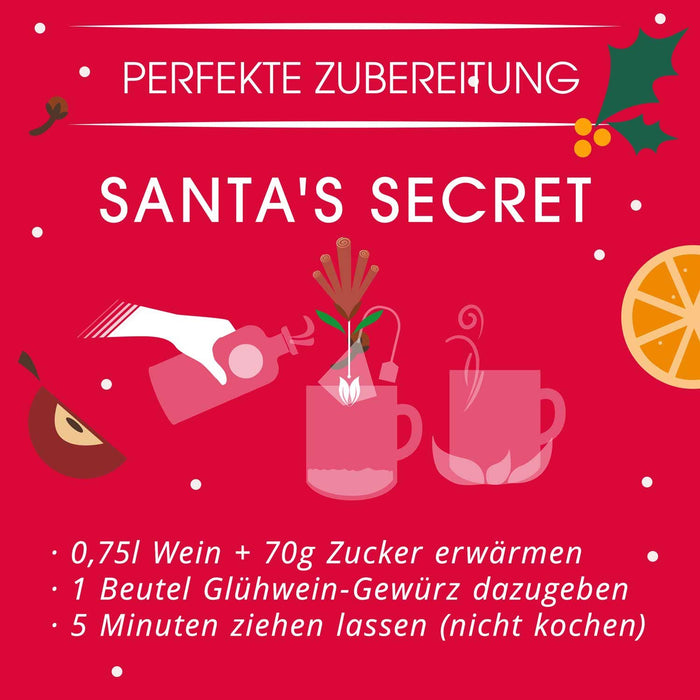 ETS - Glöggkrydda "Santas Secret", EKO, 7 pyramider