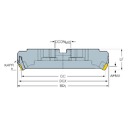 360-200Q60-Z8D19 CoroMill® 360 -tasojyrsin - Primica Tools
