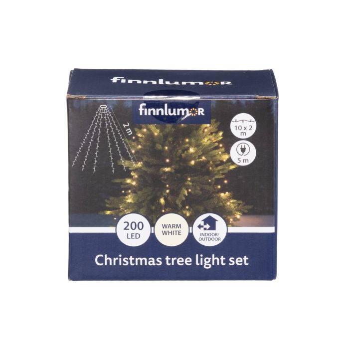 Finnlumor Kuusenvalosarja micro 200LED