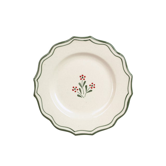 Tallrik Esther Vildblomma Grön