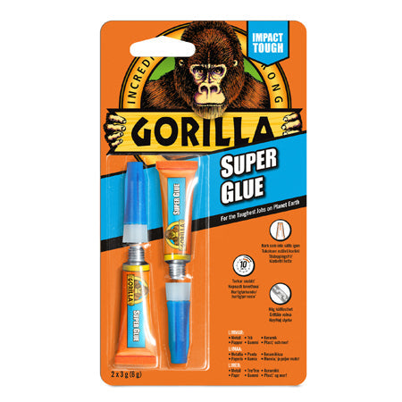 Gorilla Super Glue 2x3g - Primica Tools