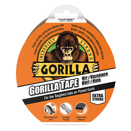 Gorilla Tape White 27 m - Primica Tools