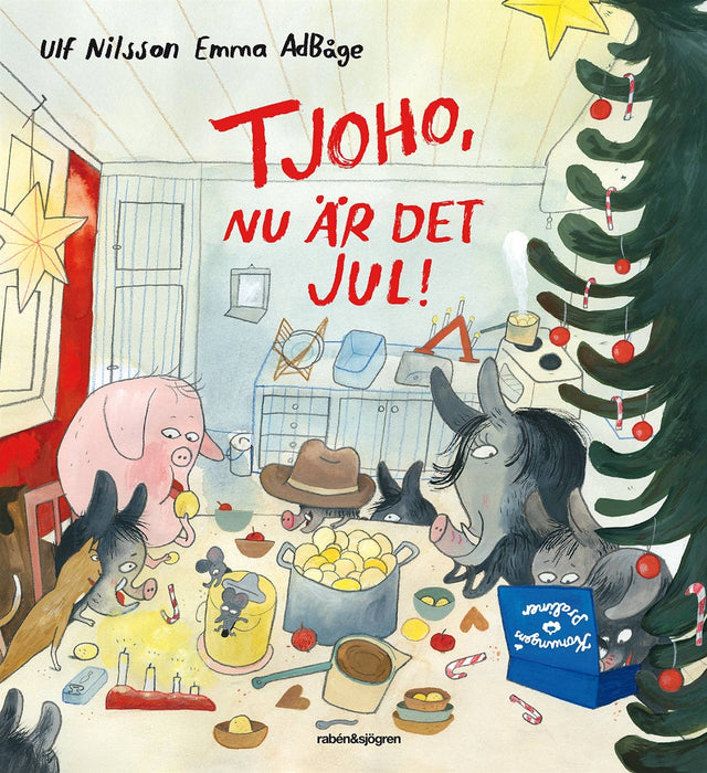 Tjoho, nu är det jul bok
