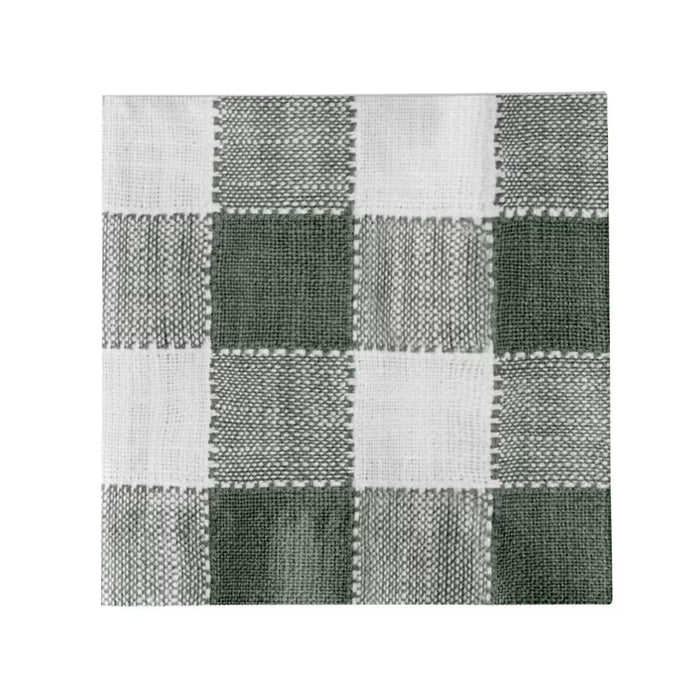 Pappersservett Ida Ruta Grön/Vit