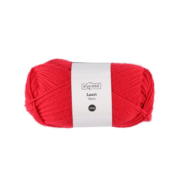 Kehrä Neulelanka Lauri tummanpunainen 100 g