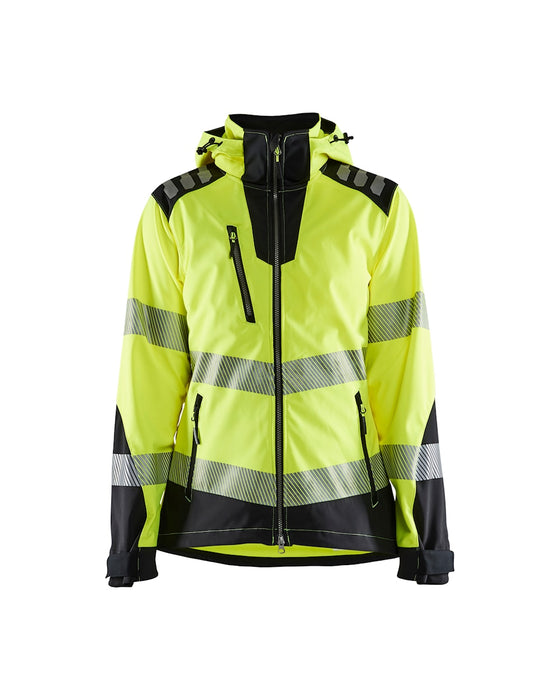 Blåkläder NAISTEN HIGHVIS SOFTSHELL-TAKKI
