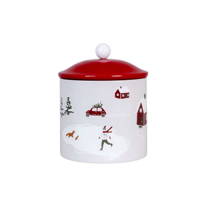 Plåtburk Vinterland Stor