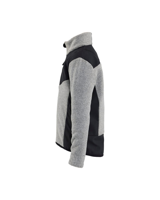 5207 Lasten neulottu fleecetakki