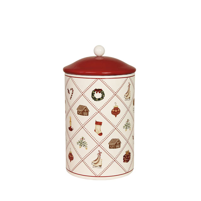 Plåtburk Juletid Liten