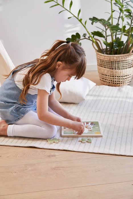 Mumin - Fyrkantigt Träpussel - Kramar