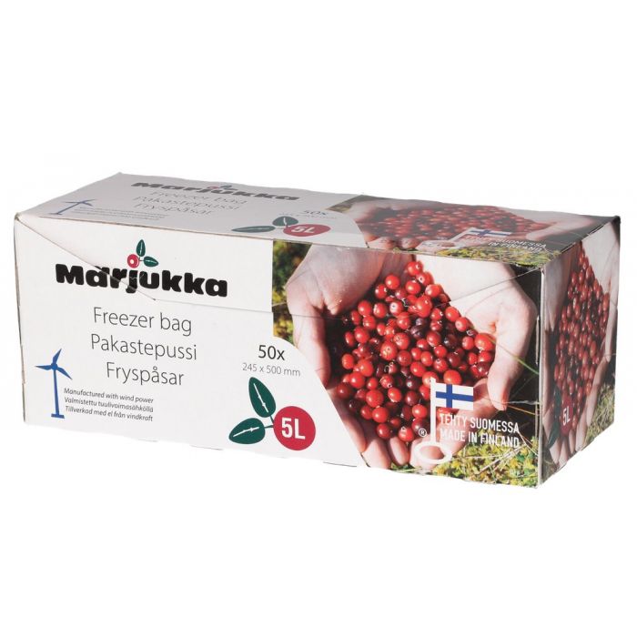 Marjukka Pakastepussi 5 L 50 kpl
