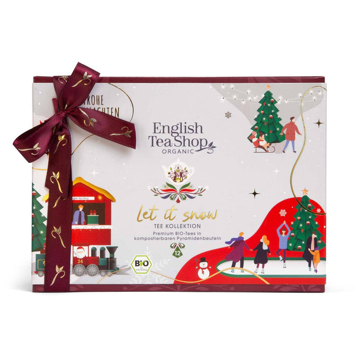 ETS - Tesgåva "Let it snow", EKO, 12 pyramidpåsar