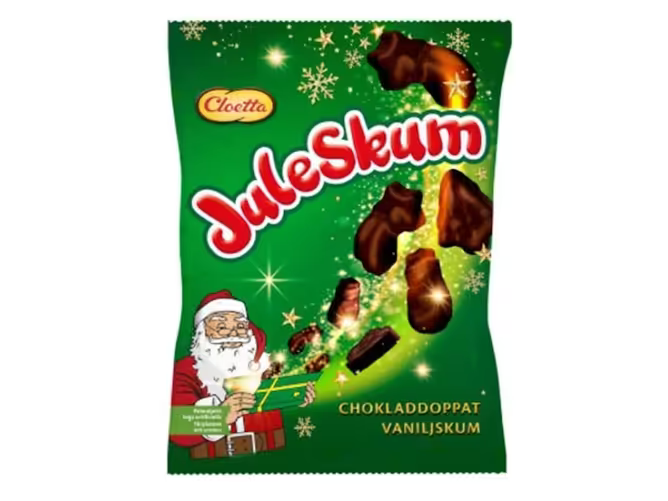 Cloetta Juleskum Choklad 140g