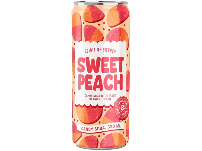 Spirit Of Sweden Sweet Peach 330ml