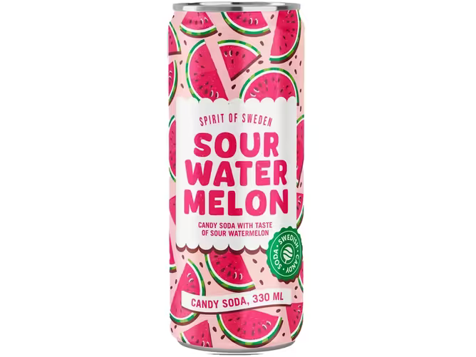 Spirit Of Sweden Sour Watermelon 330ml