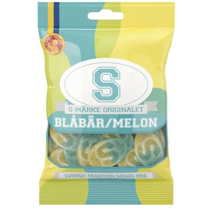 S-märke Blåbär Melon 70g