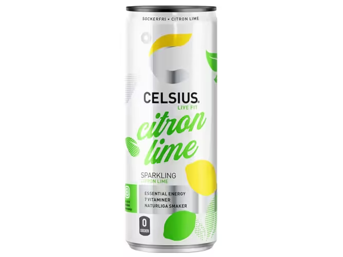 Celsius Citron Lime 355ml