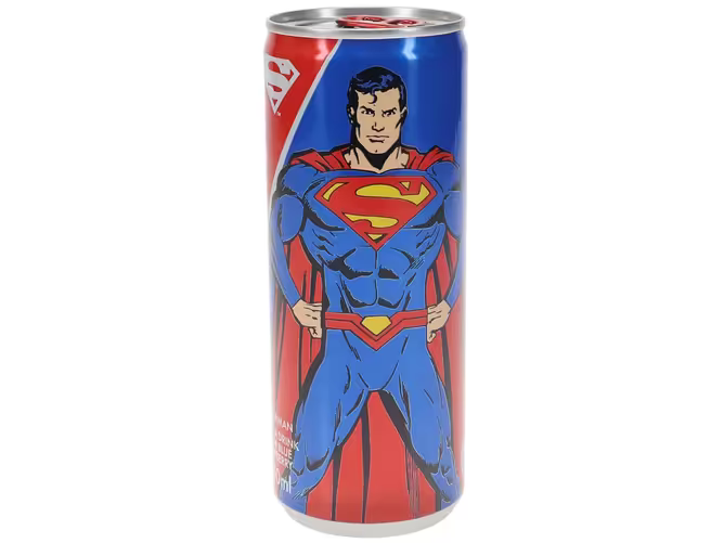 Superman Virvoitusjuoma Hallon & Blåbär 250ml