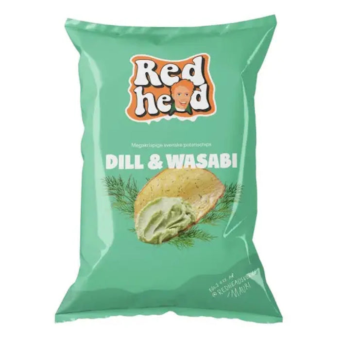 Redhead Chips Dill & Wasabi 150g - Primica Tools