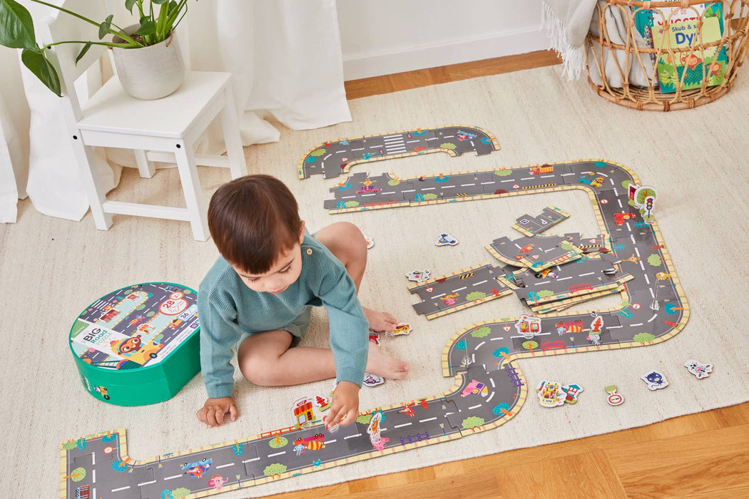 Min STORA Vägpusselväska