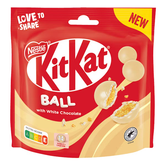 Kitkat ball 140g white chocolate