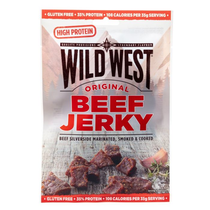 Wild West Beef Jerky kuivattu naudanliha original 60 g