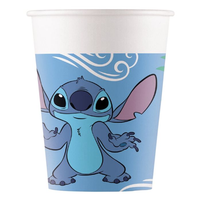 Stitch Kertakäyttömuki 200 ml 8 kpl