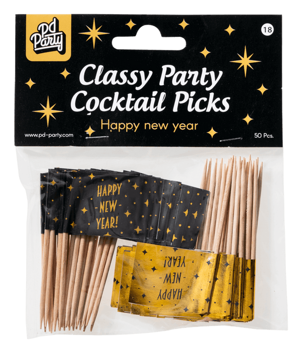 Elegant fest cocktail plockar - Gott nytt år