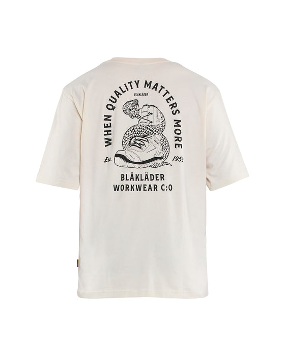 Blåkläder LOOSE FIT T-PAITA, SNAKE VALKAISEMATON