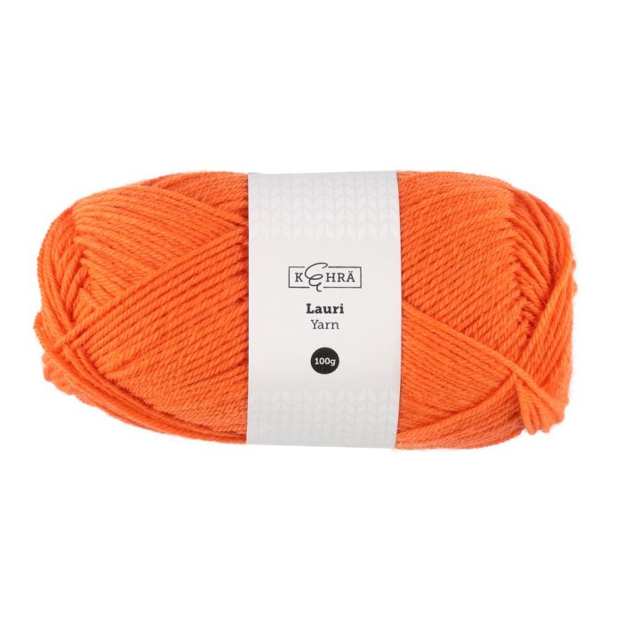 Kehrä Neulelanka Lauri oranssi 100 g