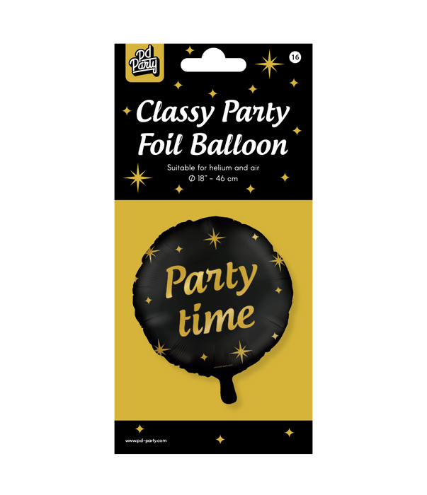 Snygga festfolieballonger - Festtid