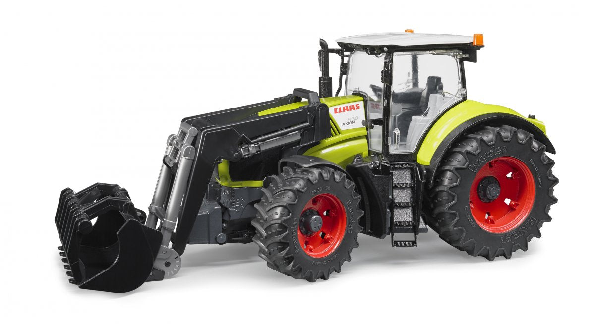 Claas Axion 950 with frontloader