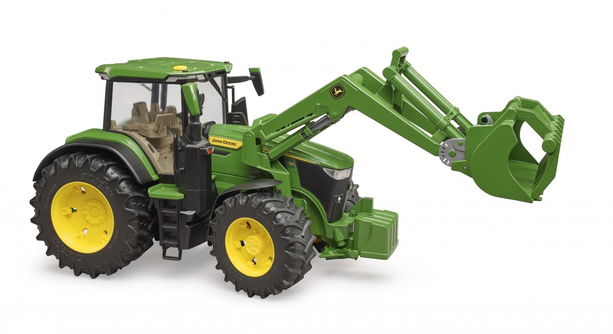 Bruder John Deere 7R 350 traktori etukuormaajalla