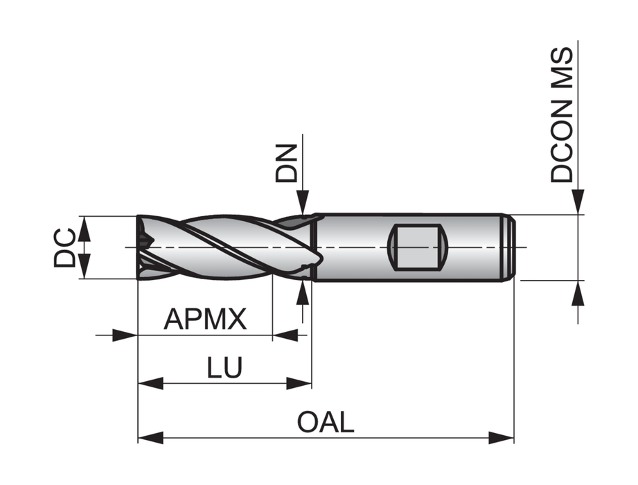 Jyrsintappi C246 2.00-25.00MM - Primica Tools