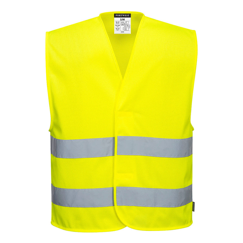 Portwest C374 - MeshAir Hi-Vis liivi  Keltainen