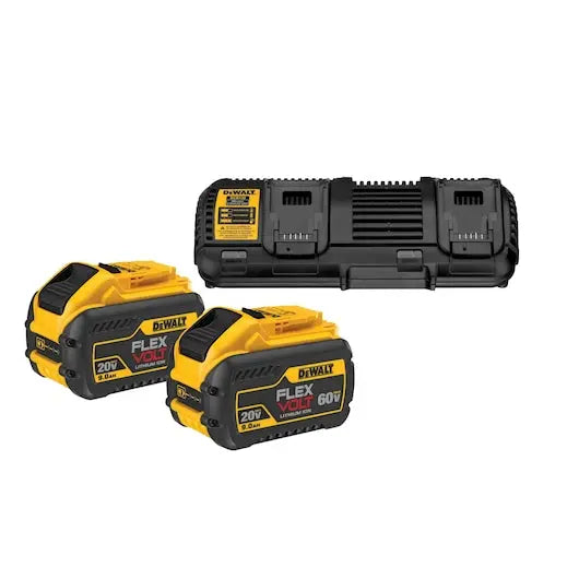 18/54V XR FLEXVOLT tuplalaturi, 2 x 9 Ah Primica Tools