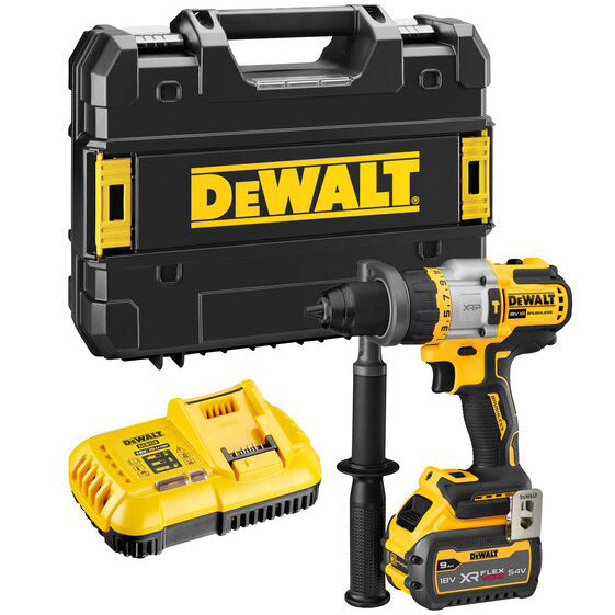 DeWALT DCD999X1 akkuporakone iskulla 18V XR 1x9.0Ah