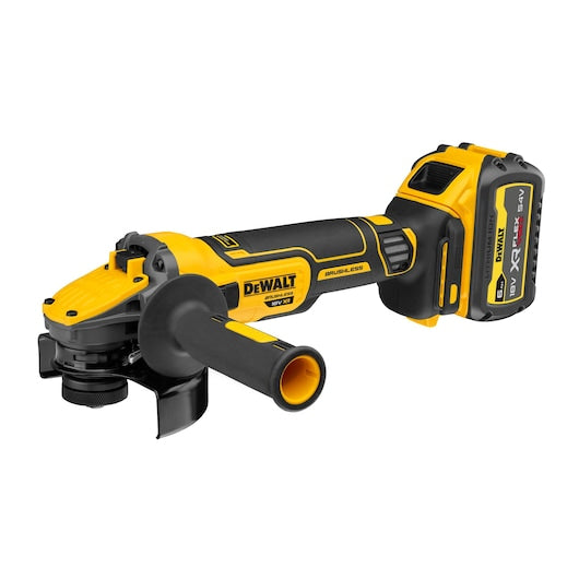 DCG409T1-QW 18V XR 125mm kulmahiomakone, FLEXVOLT ADVANTAGE - 1 X 6Ah - Primica Tools