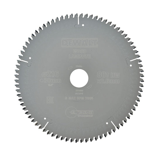 DT4286-QZ Extreme 216x30mm 80T - Primica Tools