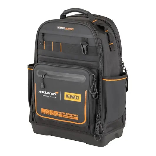 DEWALT x McLaren rajoitetun erän työkalureppu Primica Tools