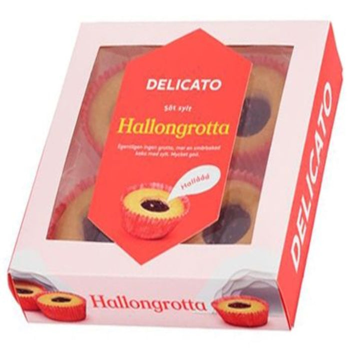 Delicato Hallongrotta 186g