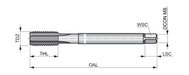 E252 Pohjakierretappi, valuraudalle - Primica Tools