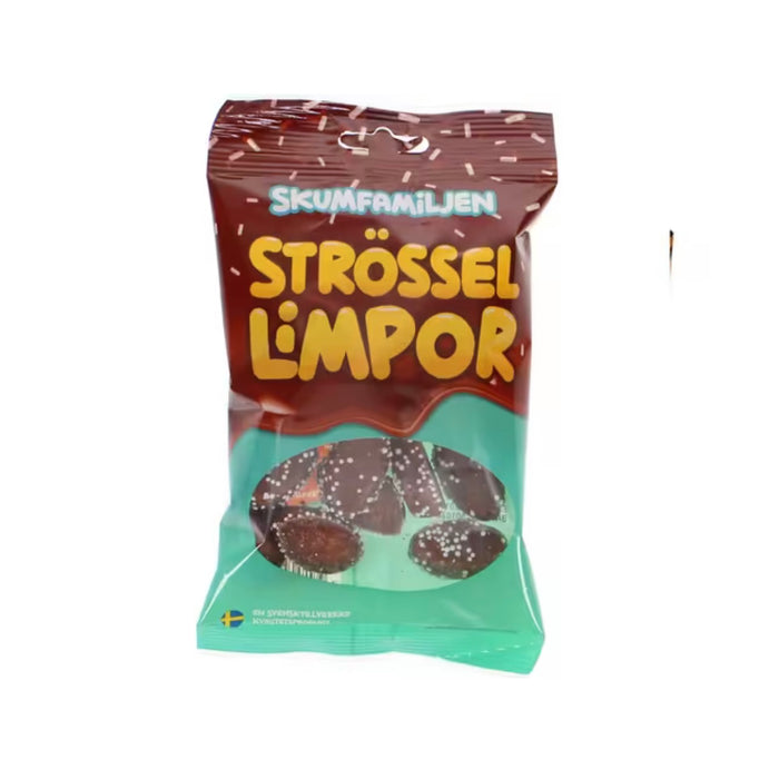 Skumfamiljen Strössel Limpor 70g