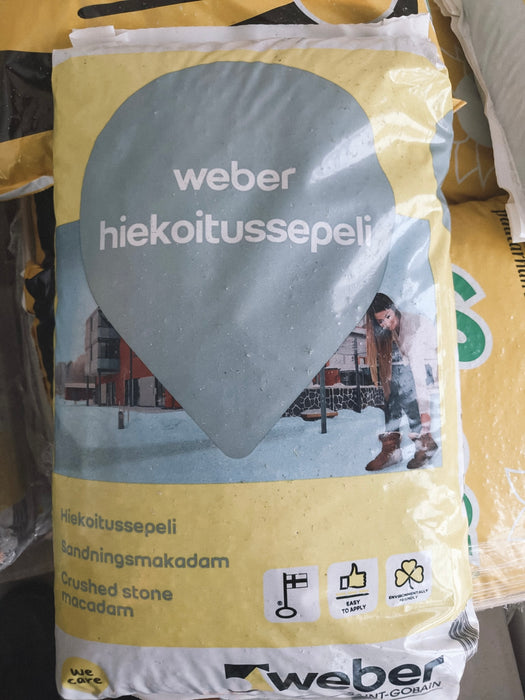 Weber sandningsgrus 3-6MM 20KG