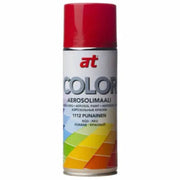 At Color 1112 Aerosolimaali Punainen 400ml - Primica Tools